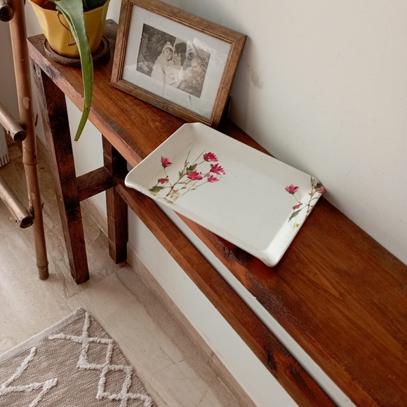 Home Centre Floral Serving Tray - Picture 5 of 10